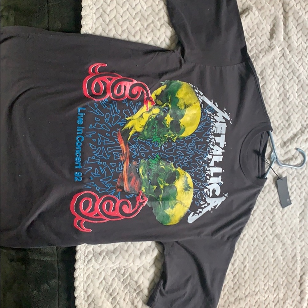 R13 Metallica 1992 concert OVERSIZED T-Shirt